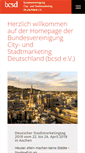 Mobile Screenshot of bcsd.de